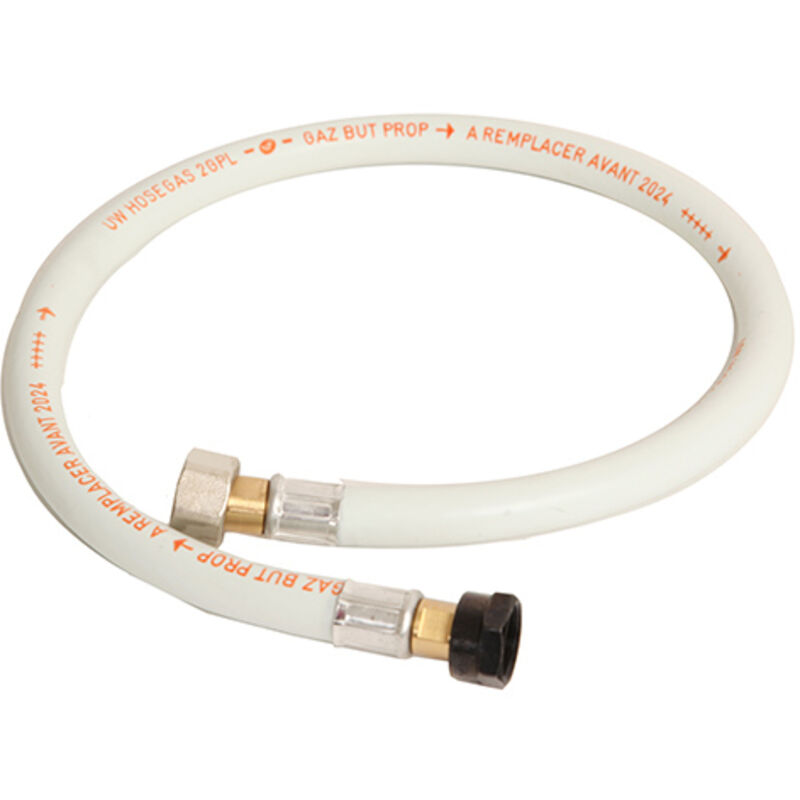 Le Marquier - Tuyau de gaz caoutchouc AGR99 1,5 m Blanc