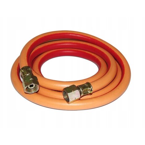 Tuyau de gaz pour brûleur à propane-butane, filetage 2M, 3/8 pouce, renforcé 20 bars