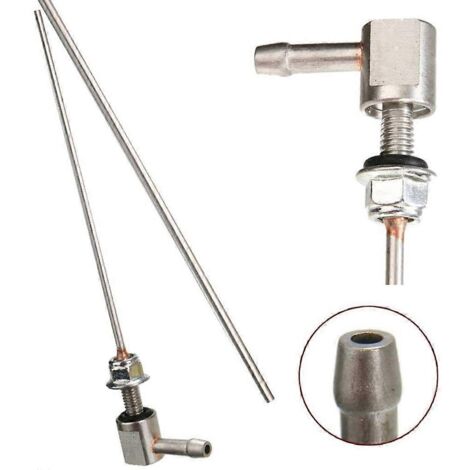 Tuyau de jauge à carburant de 4,9 cm avec clip de fixation pour réservoir de carburant diesel (voiture).