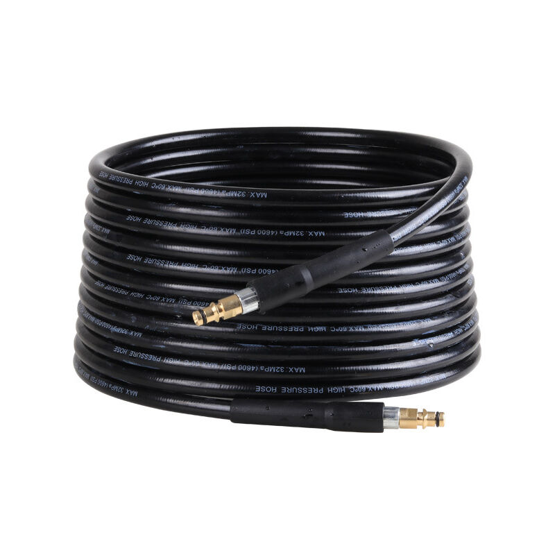 Tuyau de lavage à haute pression de 20M, tuyau d'extension de nettoyage de ligne d'eau de machine de lavage de voiture, tuyau d'eau de lavage à haute