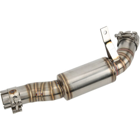 Tuyau de Liaison D'échappement de Moto, Remplacement en Acier Inoxydable, Résistant aux Hautes Températures, pour Leoncino BJ500 800.