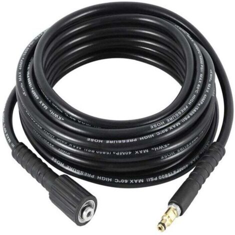 Tuyau de machine de nettoyage à haute pression tuyau de machine à laver de voiture tuyau de sortie haute pression en caoutchouc PVC For Kaicher k2-k7 antidéflagrant Conduite d'eau 10M