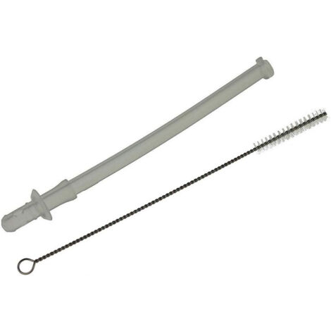 Tuyau de mousseur de lait avec brosse de nettoyage