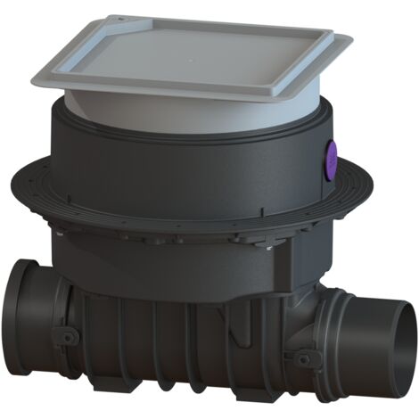 Tuyau de nettoyage Controlfix DN 150, plaque de base, carrelable