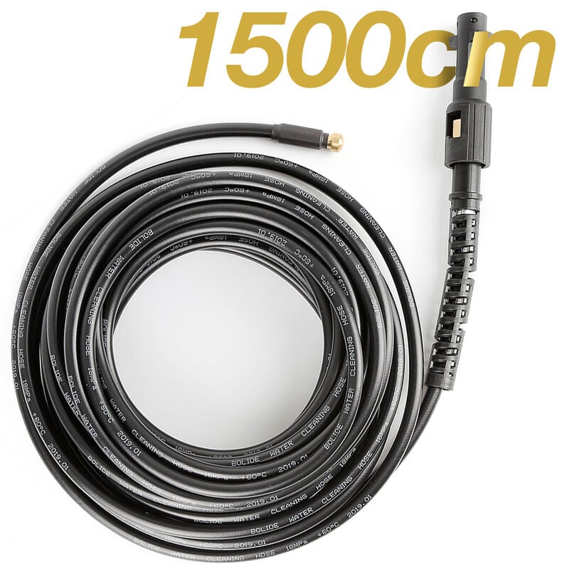Yongqing - Tuyau de nettoyage de tuyau Nettoyeur de tuyau Nettoyeur de drains 15m 160 bar