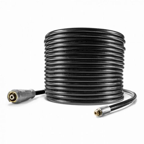 Tuyau de nettoyage haute pression 30 m – Pression max 140 bar – Accessoire pour nettoyeur Kärcher – Flexible et résistant aux chocs