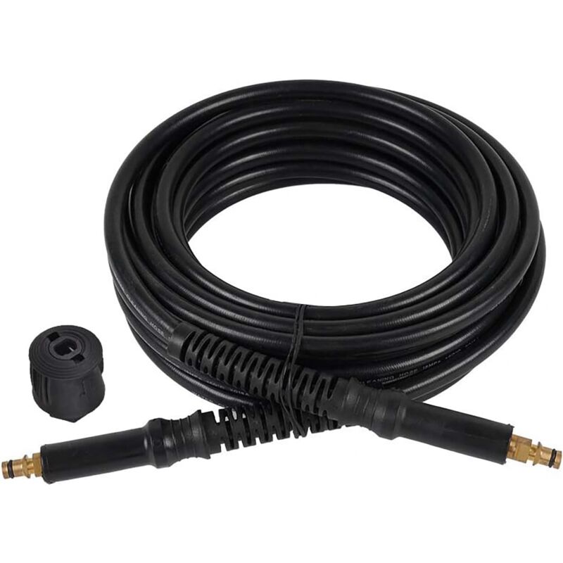 Tuyau de Nettoyage Haute Pression 5M 160Bar Tuyau de Rechange pour Nettoyeur Haute Pression Kärcher K2, K3, K4, K5, K7, avec Connexion Rapide en