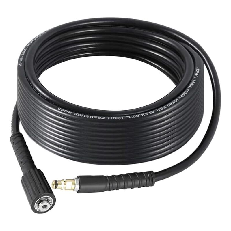 Tuyau de Nettoyage Haute Pression Compatible avec Karcher K2 Laveuse à Pression - Baïonnette vers M22-14 Femelle, Tuyau avec Sortie Filetée,