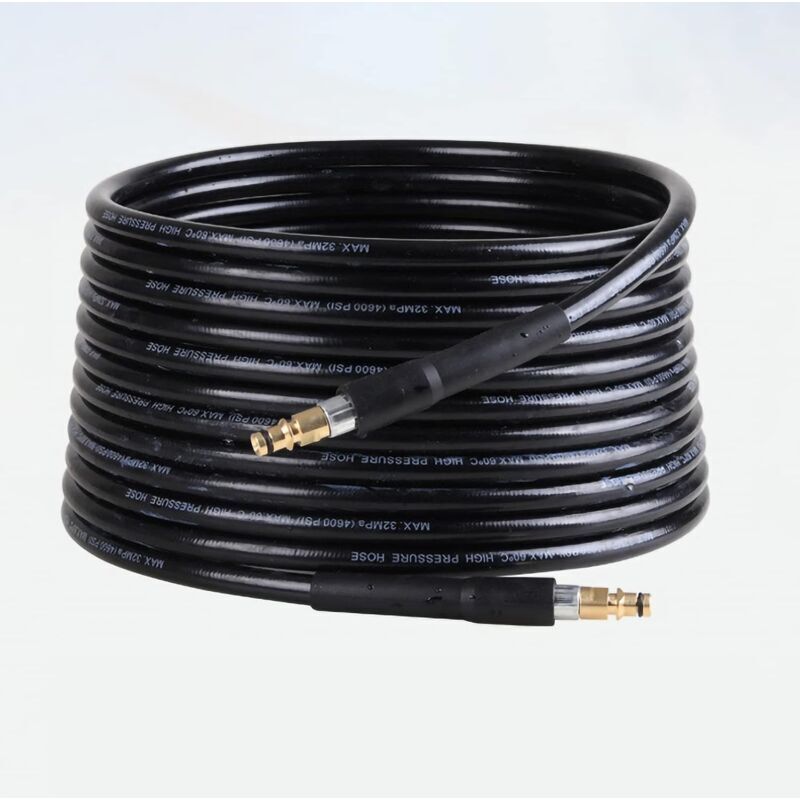 Tuyau de nettoyeur haute pression à extrémité rapide 20 m pour nettoyeur haute pression K2 K3 K4, tuyau de nettoyage de tuyaux, accessoires pour