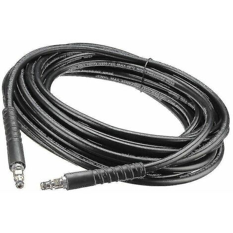 Tuyau de nettoyeur haute pression de 15 m compatible avec les modèles Karcher série K (K2, K3, K4, K5, K7)