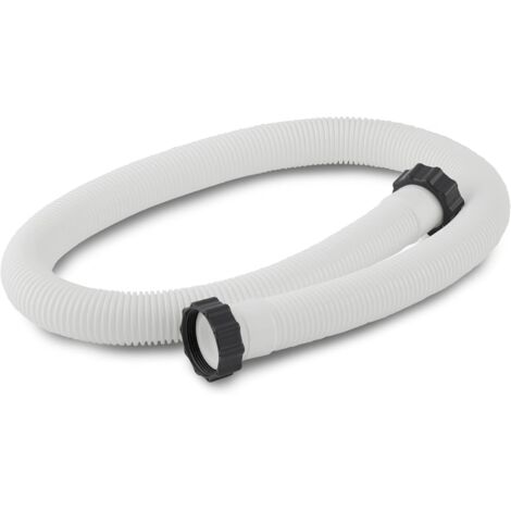 Tuyau de piscine, adapté aux pompes Intex, aux systèmes d'eau de mer et aux filtres à sable, 1,5 m, Ø 38 mm, 1 pièce
