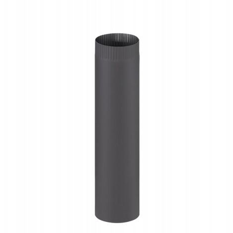 Tuyau de poêle - conduit - acier - Ø 120 mm - 50 cm - noir