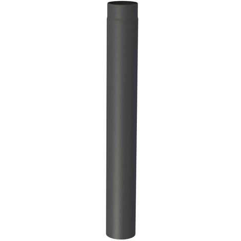 Tuyau de poêle diamètre 180 x 1000 mm noir