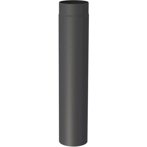 Tuyau de poêle diamètre 180 x 750 mm noir