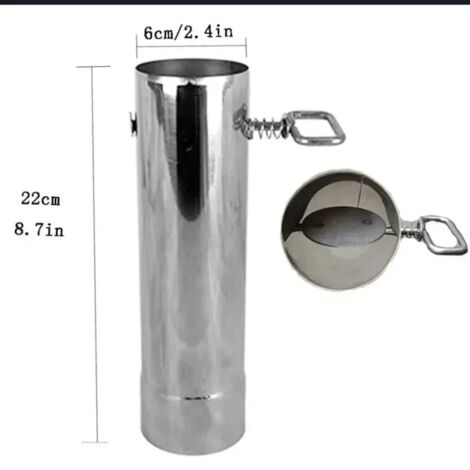 Tuyau de poêle en acier inoxydable, conduit de cheminée réglable pour poêle à bois, accessoires pour poêle à bois d'extérieur, adapté au camping et aux réchauds de cuisine portables.