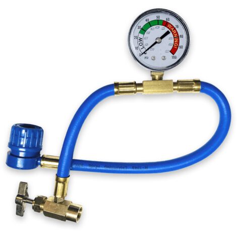 TUYAU DE PRESSION AVEC MANOMÈTRE POUR CLIMATISATION - CF GH