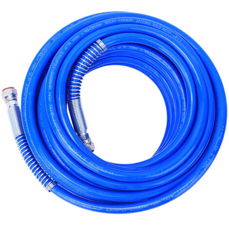 Tuyau de pulvérisation de peinture 1/4 pouces, pistolet pulvérisateur sans air, Tube en Fiber Flexible 3265Psi, 13 mètres (43 pieds)