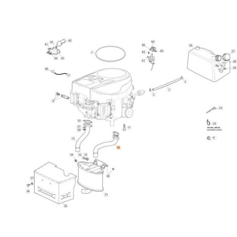 TUYAU DE RACCORD D'ÉCHAPPEMENT GAUCHE D'ORIGINE EMAK G118738279E0R