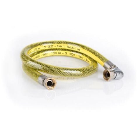 MOBILIBRICO TUYAU DE RACCORDEMENT DE GAZ COUDÉ GW X GW 500 MM