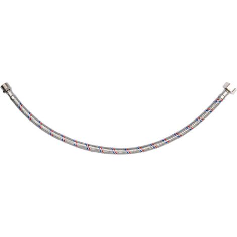 TUYAU DE RACCORDEMENT F/M 1/2"""" 3/8"""" 500MM 71829 WAVE