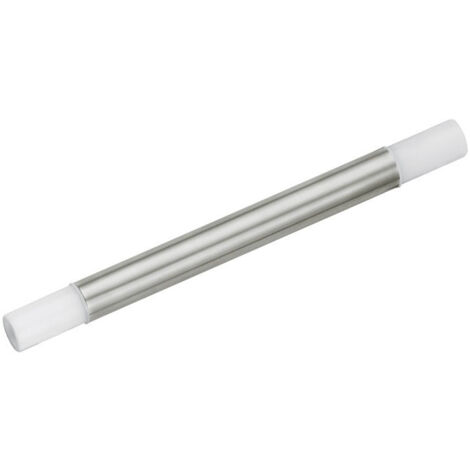 Tuyau de raccordement PLAN complet avec filetage aluminium anodisé argent KEUCO