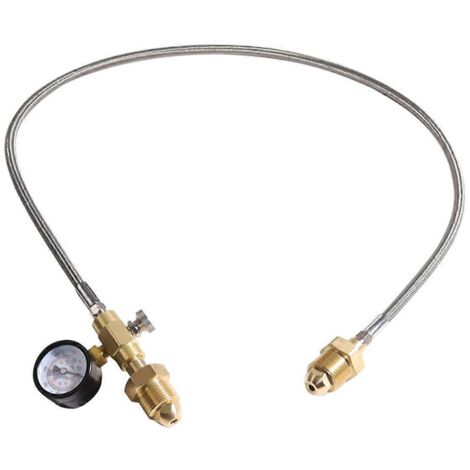 Tuyau de raccordement tressé en acier inoxydable de 36 pouces CGA540