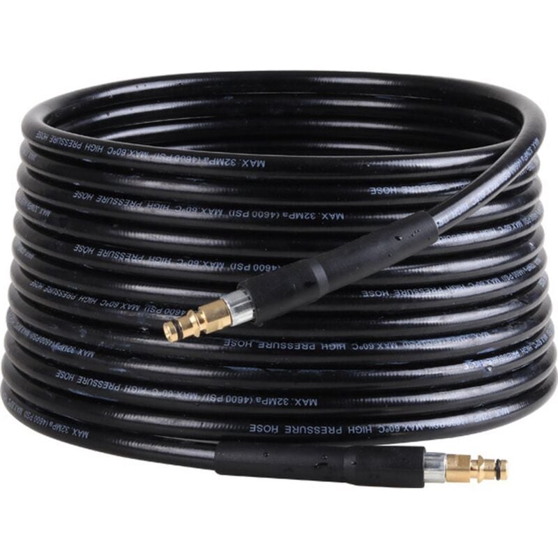 Tonchean - Tuyau de rechange pour nettoyeur haute pression Kärcher k K2 K3 K4 K5 K6 K7, connecteur rapide avec prise à clic, 15 m