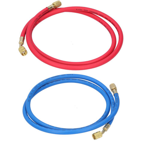Tuyau de recharge de réfrigérant R410, 2 pièces de 1,5m pour réparation climatisation auto, accessoire voiture