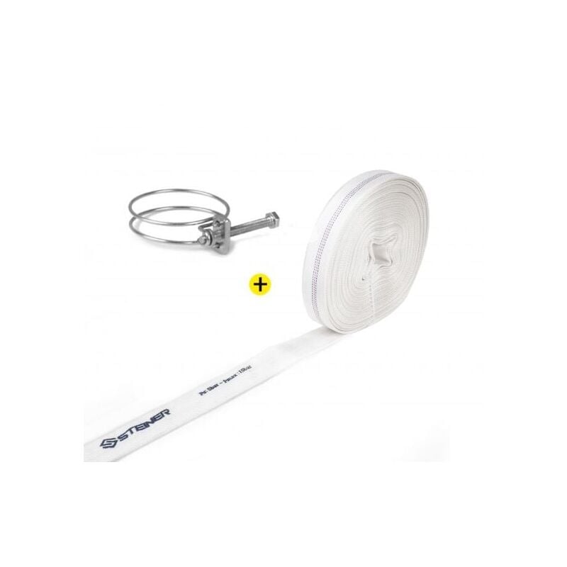 Steiner - Tuyau de Refoulement plat Ø25mm 25m