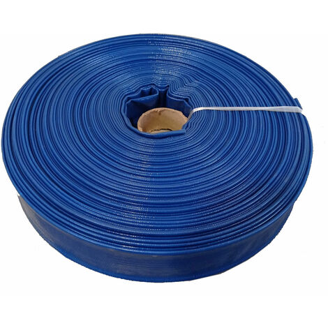Tuyau de refoulement plat 50 m PVC connexion 76 mm 3 MW Tools OSL7650