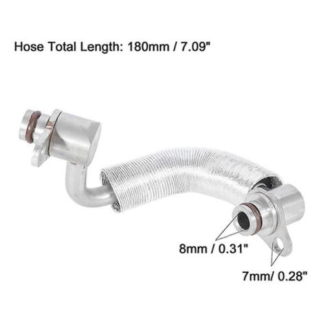 Tuyau de refroidissement du turbocompresseur gauche et droit 11538663517/6 pour 320I 328I X3 X4 X5--