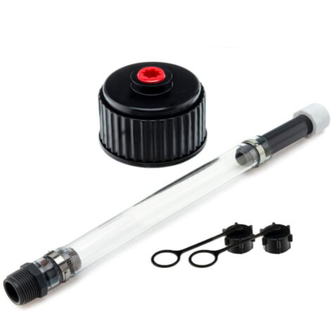 Tuyau de Remplissage de Carburant Racing Jegs LC2 – Compatible Bidons VP Racing Fuels – Noir – avec Bouchons de Bidon et de Vent