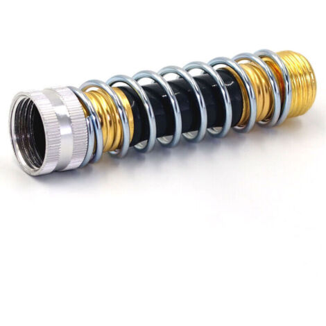 Tuyau De Ressort De Jardin, Raccord Tuyau Arrosage, Connecteur De Joint De Tuyau d'eau Anti-Flexion, Protecteur De Tuyau, Convient À Tous Les Tuyaux Et Robinets D'arrosage Standard De 3/4 Po