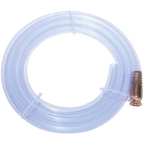 Tuyau de siphon transparent de 34 pouce pour fluide