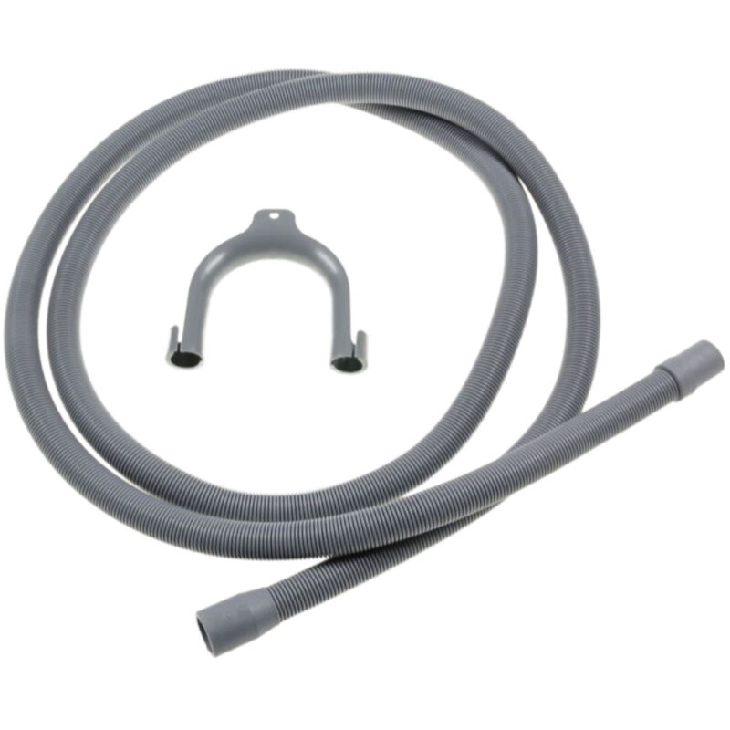 Whirlpool Tuyau d'évacuation d'eau universel avec sorties droites 18 22mm L2500mm