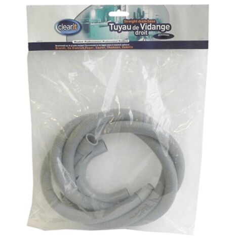 Tuyau de vidange (51S7917) Lave-linge SANGIORGIO, CRYSTAL, ARISTON HOTPOINT, ASPES, WHITE WESTINGHOUSE, BEKO, DE DIETRICH, VESTEL, HOOVER, OCEAN, EDESA, BLOMBERG, PROLINE, THOMSON, THERMOR, FAGOR, FAR
