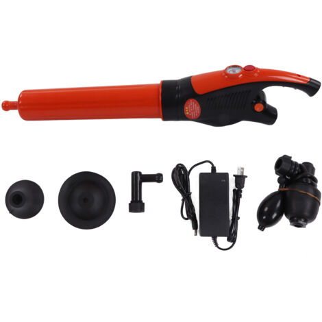Tuyau de vidange électrique Blaster haute pression automatique, piston de toilette, nettoyeur rapide et efficace