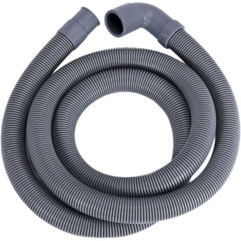 Tuyau de vidange flexible 1 m pour machine à laver et lave-vaisselle – Plastique PP résistant au vieillissement – Diamètre 22-23 mm
