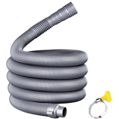 Tuyau de Vidange Universel 1.5m pour Machine à Laver Lave-Linge