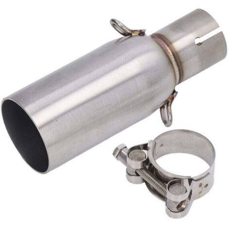 Tuyau d'échappement intermédiaire de remplacement pour Piaggio Beverly 125/300, MP3 125/250/300, LT & X10 125 – acier inoxydable