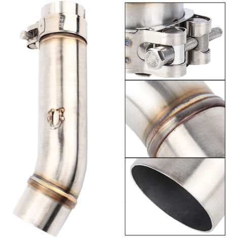 Tuyau d'échappement intermédiaire pour modification moto CB400