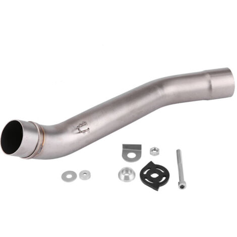 Tuyau d'échappement moyen longue durabilité Connecteur de tuyaux à haute résistance 51 mm / 20 pouces pour la moto
