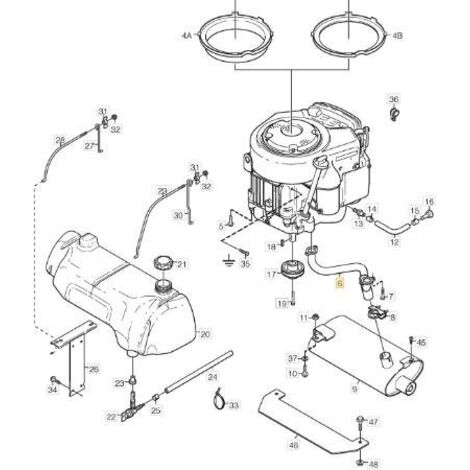 TUYAU D'ÉCHAPPEMENT ORIGINAL STIGA - 1137-0083-01