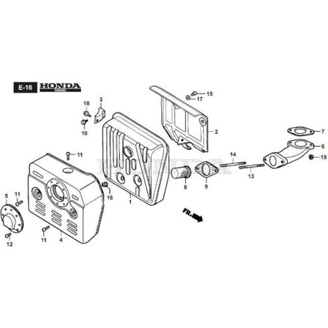 TUYAU D'ÉCHAPPEMENT ORIGINAL STIGA - 118552083/0