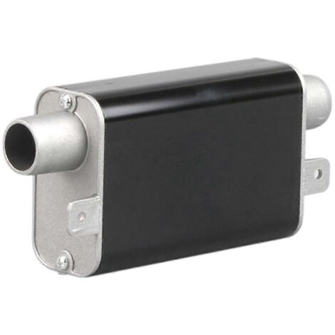 Tuyau d'échappement pour chauffage de stationnement de voiture, camion, camping-car, fourgonnette, noir