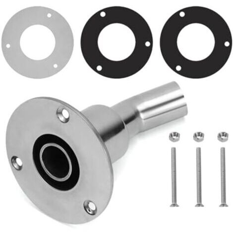 Tuyau d'échappement traversant 24 mm en acier inoxydable 316, pour chauffages de stationnement diesel - accessoires pour chauffages de stationnement