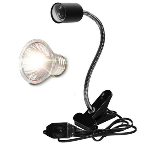 Tuyau d'éclairage solaire - prise australienne noire longue avec variateur + 220 V 75 W