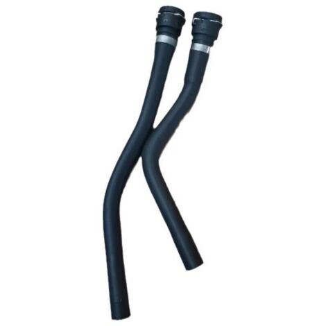 Tuyau d'entrée et de sortie de chauffage avec colliers de serrage, connecteur en aluminium 6G91-8B159-JD, pour la réparation des fuites d'antigel, pièces d'entretien du système de refroidissement du m