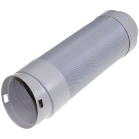 Tuyau d’évacuation 1,29 m – Diamètre 12,5 cm – Compatible climatiseur Delonghi NE1131 – Évacuation optimale de l'air chaud