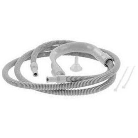 Tuyau d'évacuation flexible pour sèche-linge – Longueur 2m – Raccord 2 pouces – Diamètre 32mm – Compatible Bosch et Siemens